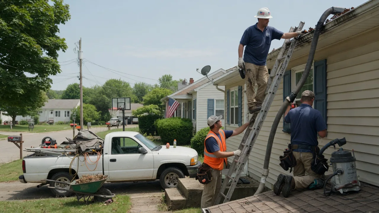 Gutter Installation in Freeburg, IL near me